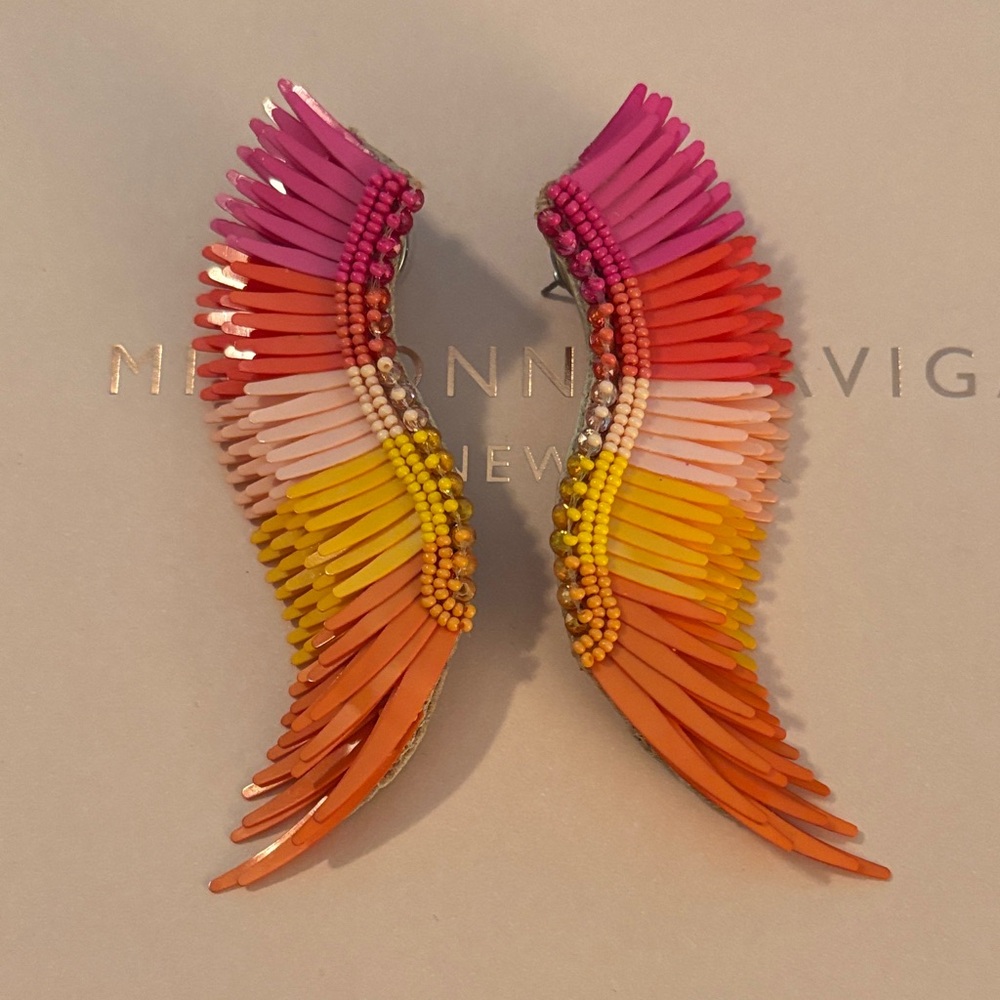 Mignonne Gavigan Multicolor Wing Earrings